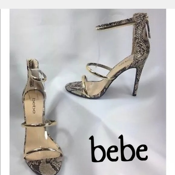 bebe berdine strappy stiletto sandal